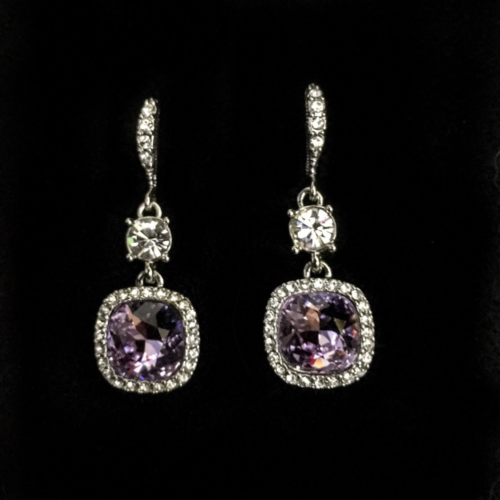 Givenchy Double Drop Cushion Earrings